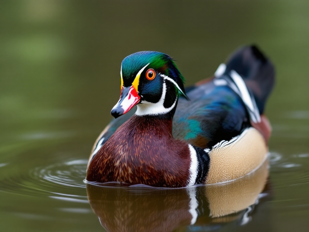 “The Colorful Comeback: Celebrating the Wood Duck’s Revival in Martin County”