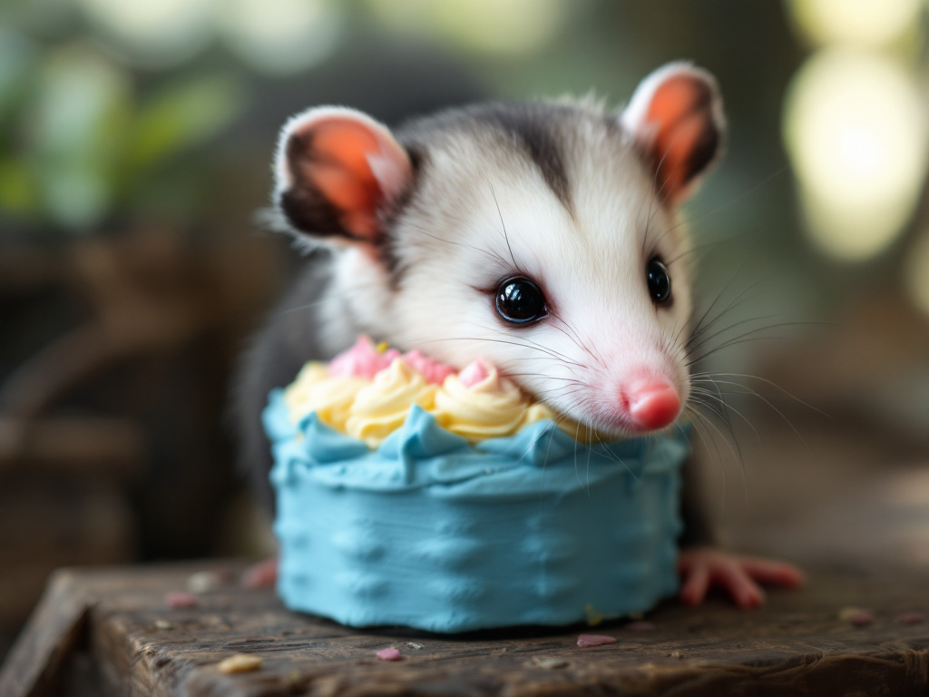 “Celebrating Resilience: Maggie the Opossum’s Journey from Vulnerability to Vitality”