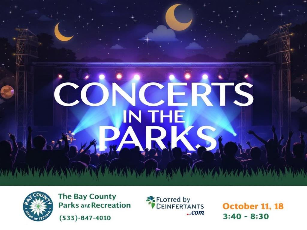 “Fall into Music: Bay County’s Concerts in the Parks Series Kicks Off This October!”